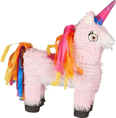 Image de Pinata anniversaire enfant thème fête licorne cheval
