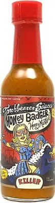 Productafbeelding van Torchbearer Sauces Honingmosterd "Honey Badger" (Pittig) - 142 ml