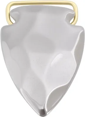 Image de Support de bracelet Retro Rock pour bracelets de 38 mm - Acier, argenté - 74 x 50 mm