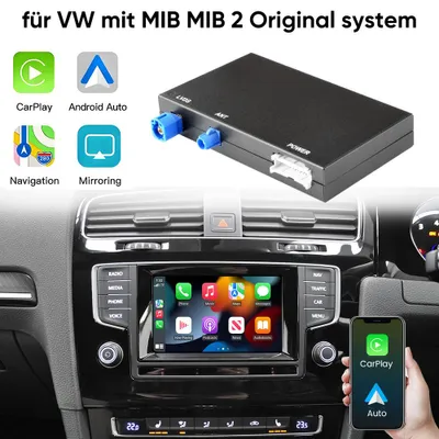 Produktbild von Wireless CarPlay Android Auto Box für MIB1/MIB2 System - Retrofit Kit für VW Golf 7 Touran Tiguan Passat Atlas Phideon Lamando