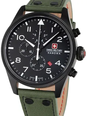 Obrázok produktu pre Swiss Military Hanowa - SMWGC0000430 - Náramkové hodinky - Pánske - Quartz - Thunderbolt Chrono