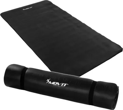 Produktbild von MOVIT® Gymnastikmatte, 190x100x1,5cm, Schwarz