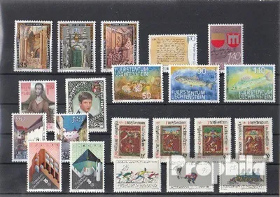 Produktbild von Briefmarken Liechtenstein 1987 1987 postfrisch