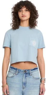 Produktbild von VOLCOM Women Shirt Pocket Dial cali blue L