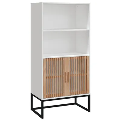 Produktbild von vidaXL Highboard Weiß 60x35x125 cm Holzwerkstoff