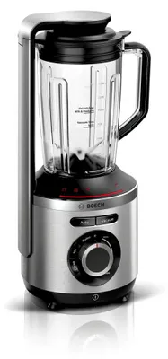Obrázek produktu pro Bosch MMBV625M, Stojací mixér, 1,5 l, Pulzní spínač, Drcení ledu, 1000 W, Hliník, Černá