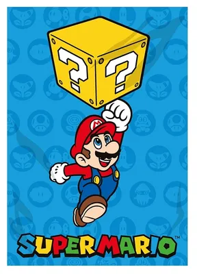 Obrázok produktu pre Fleecová deka, detská deka s farebnou potlačou 100x140 Super Mario 026
