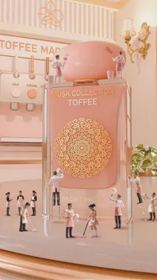 Produktbild von Gulf Orchid, Musk Collection Toffee, Eau de Parfum, Damen, 60 ml