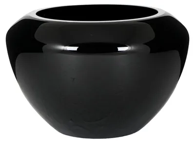 Imagen del producto de Kaheku Kübel Portofino opal schwarz 33 Ø 23,5h 1283000113