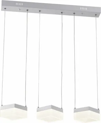 Zdjęcie produktu dla Lampa wisząca LED Gina biała 12W Neutralna biel 1820lm akryl wym:100x67x18cm IP20 Reality