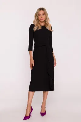 Produktbild von BeWear Midikleid für Frauen Quf S425 schwarz M