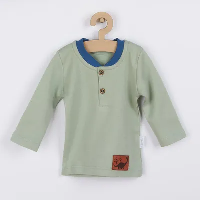 Productafbeelding van Baby katoenen T-shirt Nicol Ivo, groen, maat 86 (12-18 maanden)