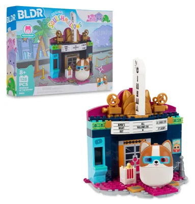 Productafbeelding van SQUISHMALLOWS Bouwset BLDR - Reginald en de bioscoop