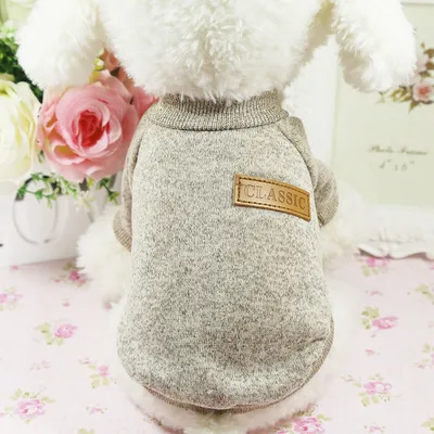 Produktbild von Hundesweatshirt - Grau M