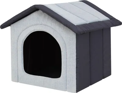 A dog house on a white background.