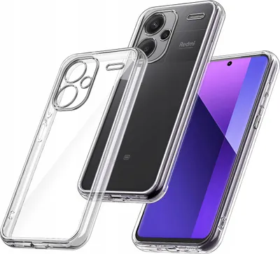Immagine prodotto di Custodia per Xiaomi Redmi Note 13 Pro+ Plus RINFORZATA 360° CLEAR