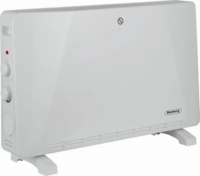 Obrázek produktu pro Podlahový konvektor Rosberg R51974E, 2500W, 3 úrovně, termostat, automatické vypnutí, bílý