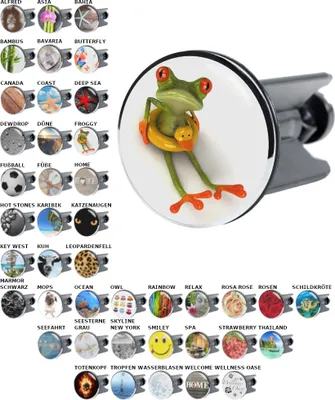 Produktbild von SANILO® Waschbeckenstöpsel, Froggy