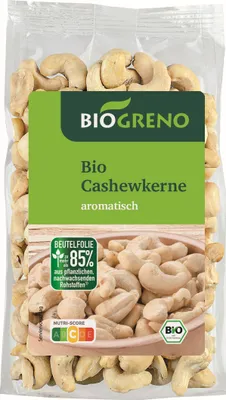 Produktbild von Biogreno Cashewkerne aromatisch 200g -