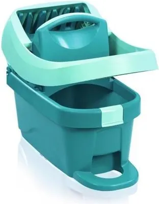Obrázek produktu pro Leifheit Profi XL Mobilní kbelík na mop s kolečky, 8 l, nožní pedál, s transportním držadlem, kompatibilní s mopem Leifheit Profi XL