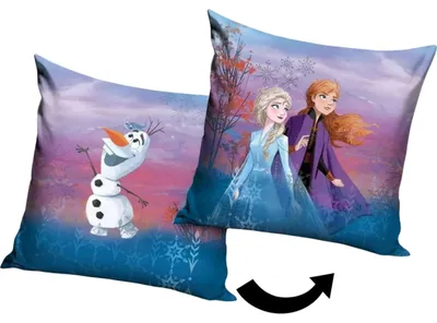 Zdjęcie produktu dla Poszewka na poduszkę Kraina lodu Magiczna przygoda 40x40 cm
