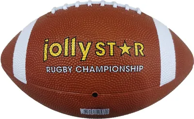 Produktbild von JollyStar Rugbyball Größe F9 400g Gummiball für Training & Freizeit