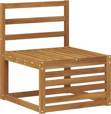 Immagine prodotto di vidaXL Divano da esterno in legno massello di acacia naturale 59 x 63 x 73 cm