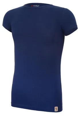 Produktbild von T-Shirt kurzer Ärmel dünn Outlast® - Dunkelblau, 134