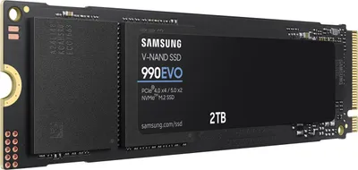 Immagine prodotto di Samsung 990 EVO M.2TB NVMe MZ-V9E2T0BW SSD PCIe 4.0 x4 / PCIe 5.0 x2