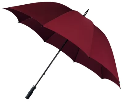Produktbild von Falcone golfschirm winddicht manuelle Öffnung 130 cm bordeaux