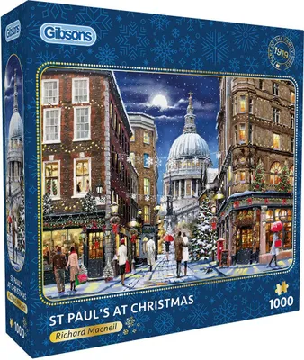 Immagine prodotto di GIBSONS Puzzle Cattedrale di San Paolo a Natale 1000 pezzi