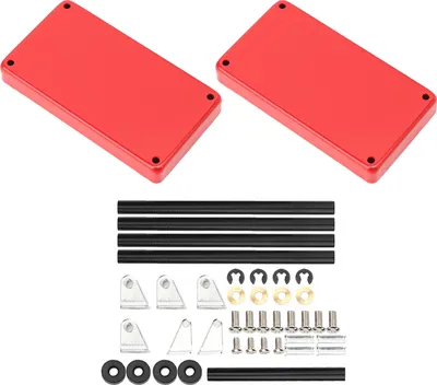 Produktbild von Mini 2 -Tier -Tools Speicher Trolley Mobile Workshop Garagenreparatur RC -Zubehör für 1/8 1/10 1/12 1/16 Skala Model großer Größe Rouge