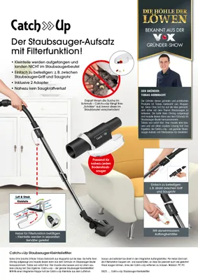 Produktbild von Catch Up - Der Staubsauger Aufsatz