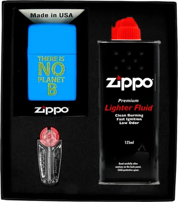 Produktbild von Feuerzeug-Set ZIPPO NO PLANER B Geschenk No1