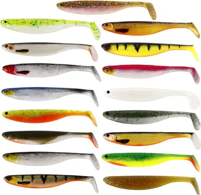 Produktbild von Westin ShadTeez 14cm 17g - 2 Gummifische, Farbe:Fireflake