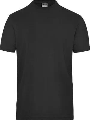 Produktbild von T-Shirt aus weichem Elastic-Single-Jersey black, Gr. S