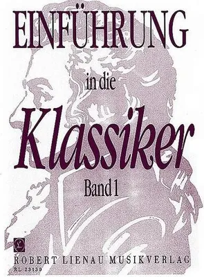 Obrázek produktu pro Einführung in die Klassiker 1 für Klavier