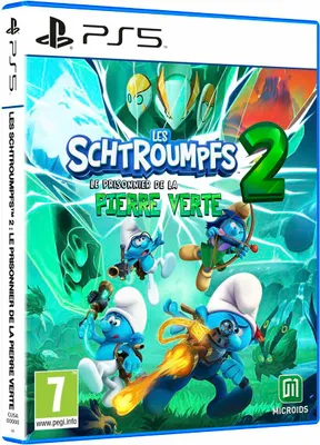 Produktbild von Microids Die Schlümpfe 2 – Der Gefangene des grünen Steins, PlayStation 5, RP (Rating Pending)