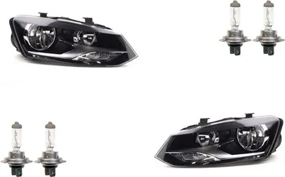 Produktbild von Scheinwerfer passend für VW Polo 09 6R 09-14 mit H7 H7 Satz Links Rechts 6R1941007E 6R1941007F 6R1941008E 6R1941008F Johns