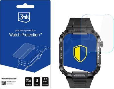 Produktbild von 3mk Display Hybridglas Watch Protection für Rubicon RNCF 07 0,2mm (3 Stück)