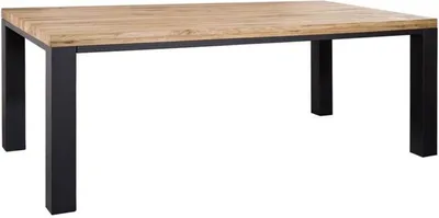 Immagine prodotto di MASSIVMOEBEL24 | tavolo da pranzo in legno di Quercia Selvatica 240x100x76 quercia naturale oliato VILLANDERS #121