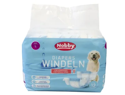 Produktbild von Nobby Windeln f. Hündinnen 12 St.; L ; 38 - 56 cm