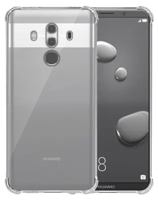 Image de Smartphonica étui pour téléphone Huawei Mate
  10 Pro Transparent Shockproof - Coque arrière TPU SIlicone Shockproof
  avec Bumper Transparent