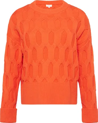 Produktbild von S. Oliver Strickpullover ORANGE 40