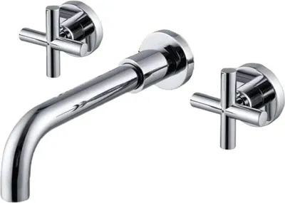Produktbild von Unterputz-Zweigriff-Waschtischarmatur CARBINI chrom