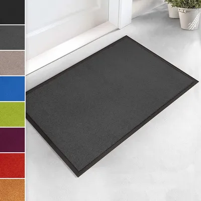 Image de -Tapis de propreté | Joy | 60 cm x 180 cm | gris