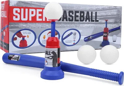 Immagine prodotto di Set da baseball per bambini, giocattolo, mazza lanciasfere semiautomatica (modello 777-607)