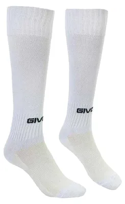Image de Givova - Chaussettes de football « Calcio » pour garçons PP9744 (taille unique) (blanc)