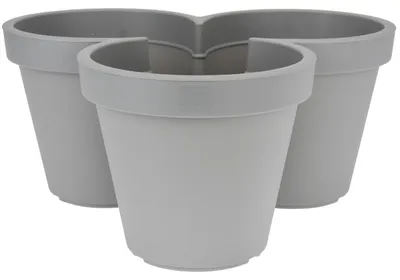 Produktbild von Pflanztopf für drei Blumen, Ø 44 x 20 cm