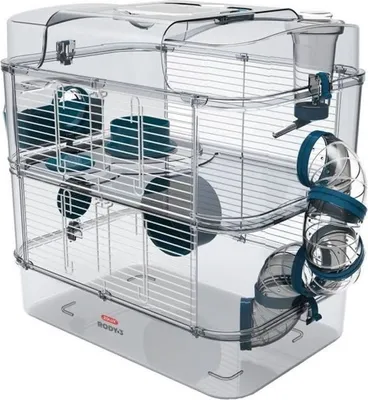 Produktbild von ZOLUX RODY3 SA klietka DUO BLUE 410x270x405 mm, Z206021